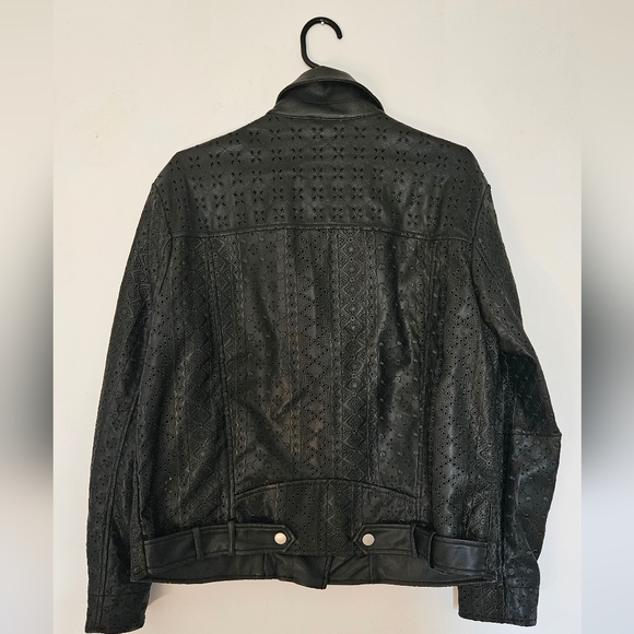 Anthropologie Leather Jacket NEW - Picture 2 of 7